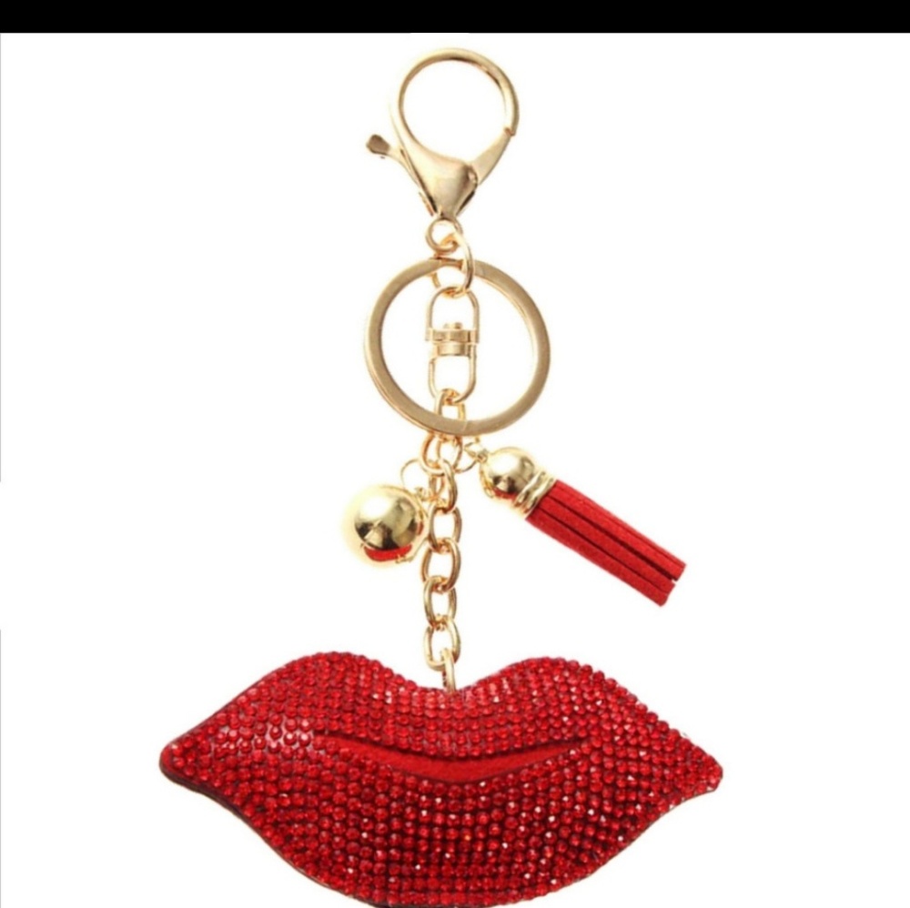 Puffy Tassel Key Chain and Purse Charm